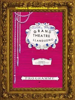 Llandudno Grand Theatre – The Boyfriend – 1963