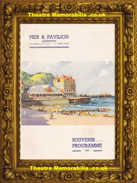Llandudno Pier Pavilion – Fol De Rols – 1937 – Gladys Knight