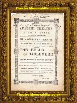 London Adelphi Theatre – Bells of Haslemere – 1887