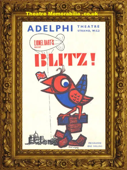 London Adelphi Theatre – Blitz – 1962