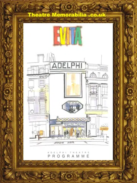 London Adelphi Theatre – Evita – 2006 Elana Roger