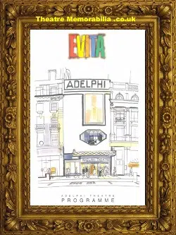 London Adelphi Theatre – Evita – 2006 Elana Roger