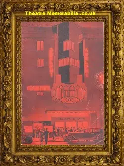 London Adelphi Theatre – Grand Hotel – 1930s