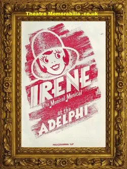 London Adelphi Theatre – Irene – 1976 – John Pertwee
