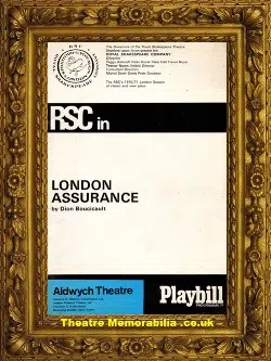 London Aldwych Theatre – London Assurance – 1970 Judi Dench