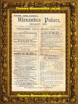 London Alexandra Palace – My Sweetheart – 1887 – Antique