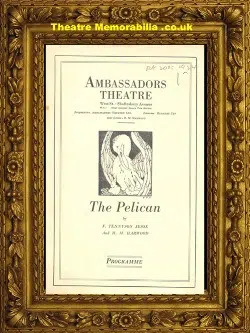 London Ambassadors Theatre – The Pelican – 1924