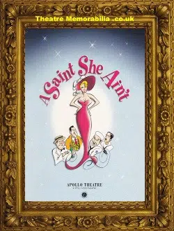 London Apollo Theatre – A Saint She Ain’t – 2000 + Ticket