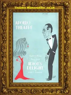 London Apollo Theatre – Idiot’s Delight – 1938