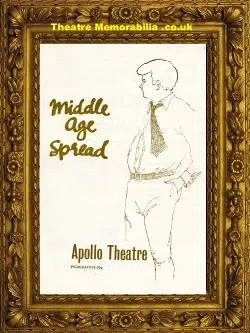 London Apollo Theatre – Middle Age Spread – 1980 Rodney Bewes