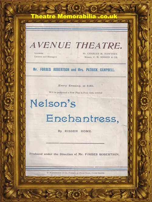 London Avenue Theatre - Nelson's Enchantress - 1897