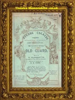 London Avenue Theatre – Old Guard – 1888