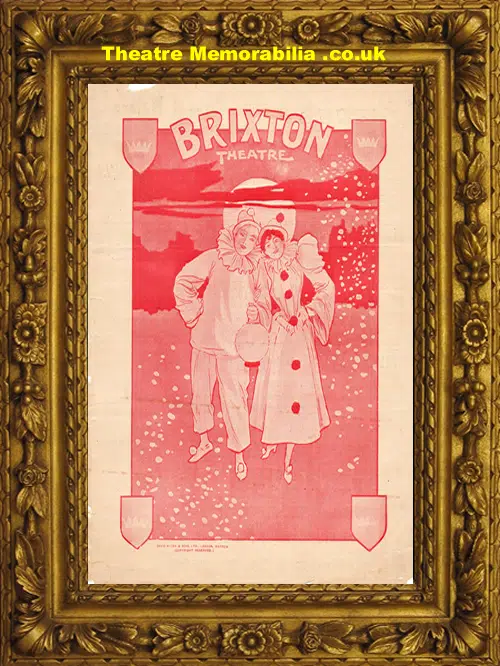 London Brixton Theatre - La Fille De Madame Angot - 1901