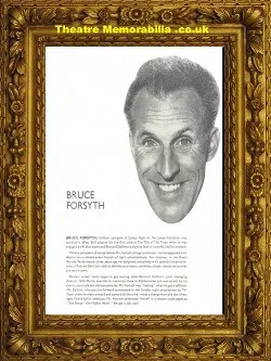 London Cambridge Theatre – Little Me – 1964 Bruce Forsyth
