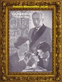 London Cambridge Theatre – The Reluctant Debutante – 1955