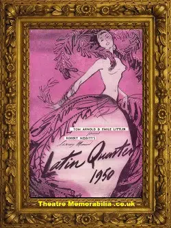 London Casino Theatre Du Rire – Latin Quarter – 1950 – Beverley