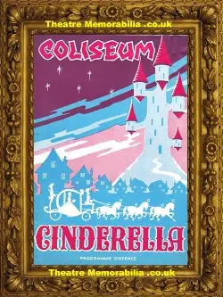 London Coliseum – Cinderella – 1959 – Tommy Steele