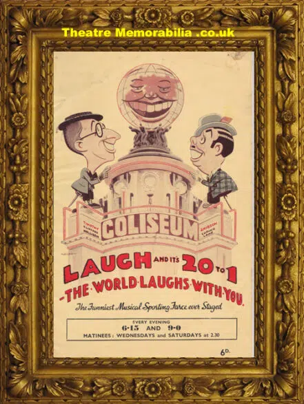 London Coliseum Theatre – Laugh and it’s Twenty To One – 1940s