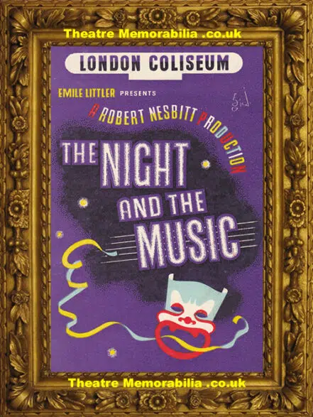 London Coliseum Theatre – The Night and The Music – 1945