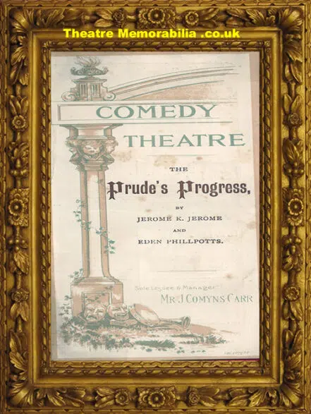 London Comedy Theatre – Prude’s Progress – 1895