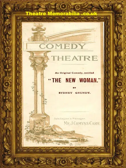 London Comedy Theatre – The New Woman – 1894