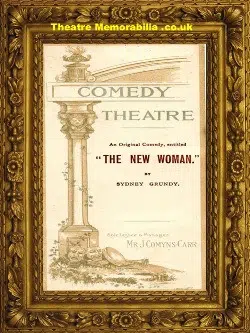 London Comedy Theatre – The New Woman – 1894