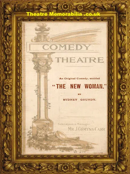 London Comedy Theatre – The New Woman – 1894