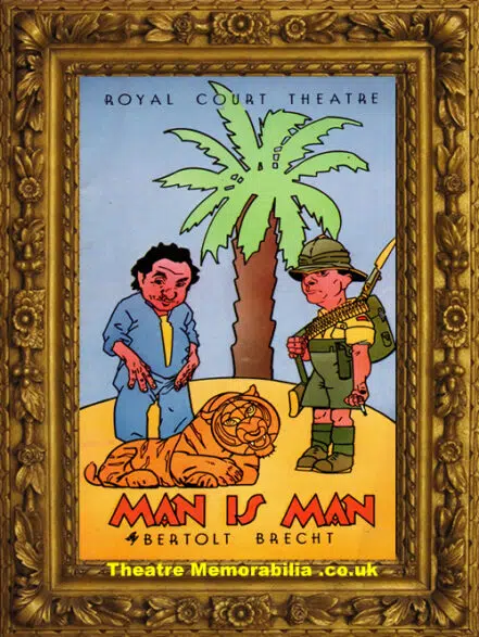 London Court Theatre – Man Is Man – 1971 Bob Hoskins