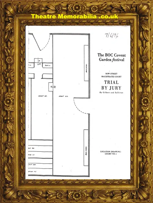 London Covent Garden Festival - Trial By Jury - 1996