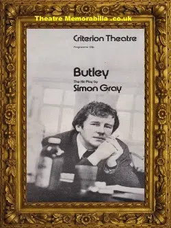 London Criterion Theatre – Butley – 1971 – Richard Briers