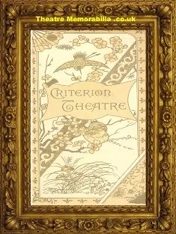 London Criterion Theatre – His Excellency The Governor – 1900