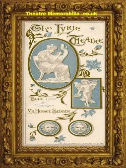 London Criterion Theatre – Little Christopher Columbus – 1893