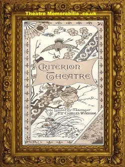 London Criterion Theatre – Squire Of Dames – 1895