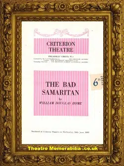 London Criterion Theatre – The Bad Samaritan – 1953