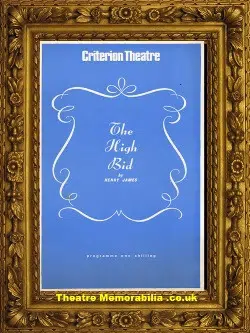 London Criterion Theatre – The High Bid – 1970 – Eartha Kitt