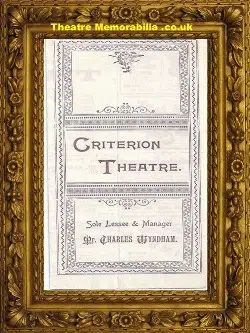 London Criterion Theatre – The Liars – 1898