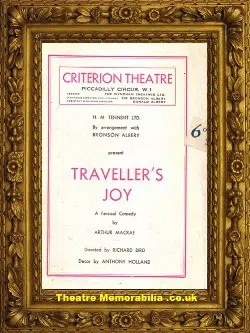 London Criterion Theatre – Travellers Joy – 1949