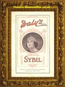 London Dalys Theatre – Sybil – 1921 Jose Collins