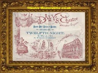 London Daly’s Theatre – Twelfth Night – 1894