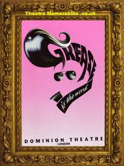 London Dominion Theatre - Grease - 1993 - Multi  Autographs