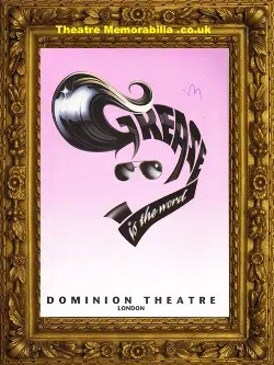 London Dominion Theatre – Grease – 1993 – Shane Richie + Sonia