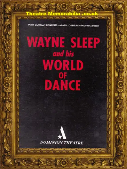 London Dominion Theatre – Wayne Sleep World Of Dance – 1984