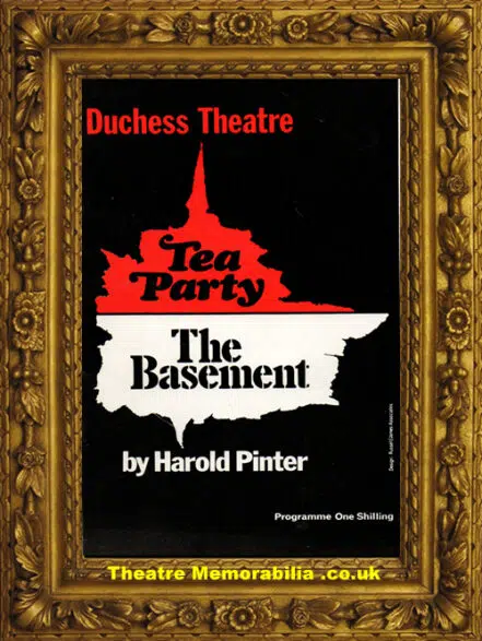 London Duchess Theatre – The Basement – 1970 – Donald Pleasence