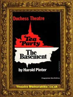 London Duchess Theatre – The Basement – 1970 – Donald Pleasence
