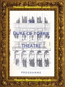 London Duke Of York Theatre – All For Mary – 1954