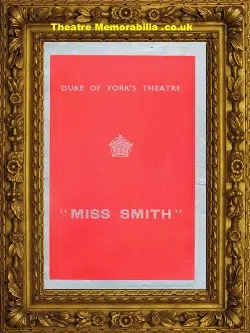 London Duke Of York Theatre – Miss Smith – 1936