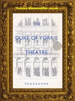London Duke Of York Theatre – The Big Knife – 1954