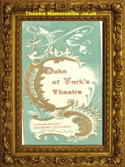 London Duke Of York Theatre – Toddles – 1906