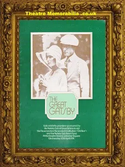 London Empire Theatre – The Great Gatsby Film – 1974 Mia Farrow