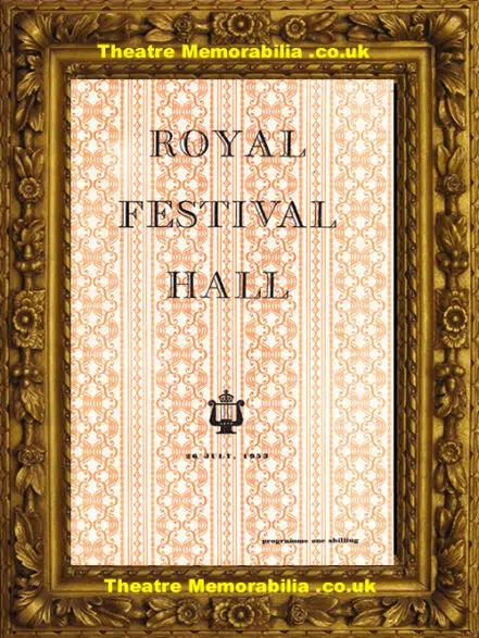 London Festival Hall – United States America Air Force Band 1953